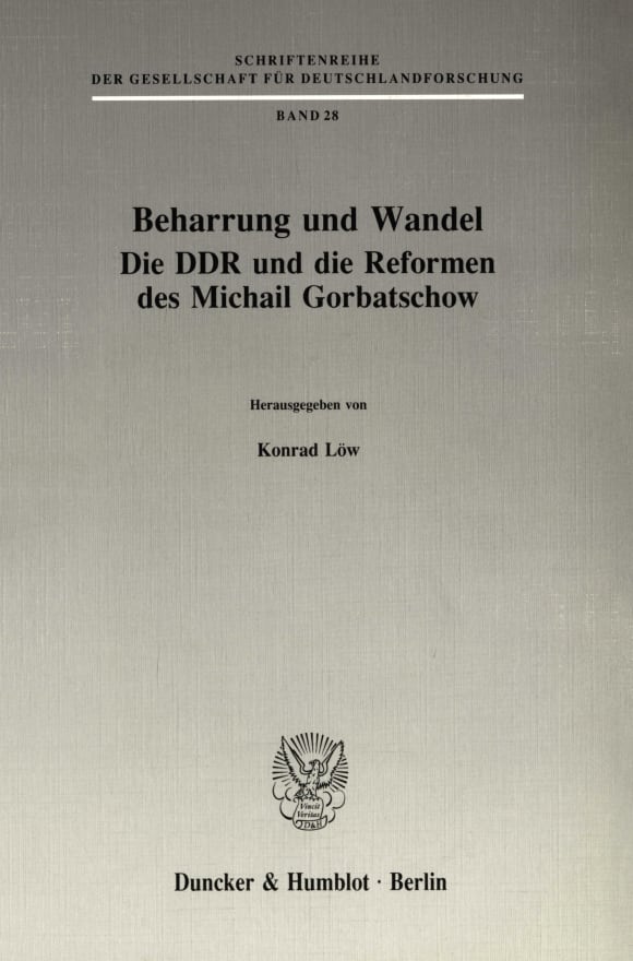 Cover Beharrung und Wandel