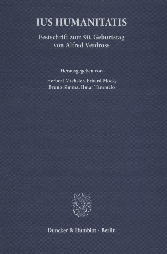 Cover Ius Humanitatis