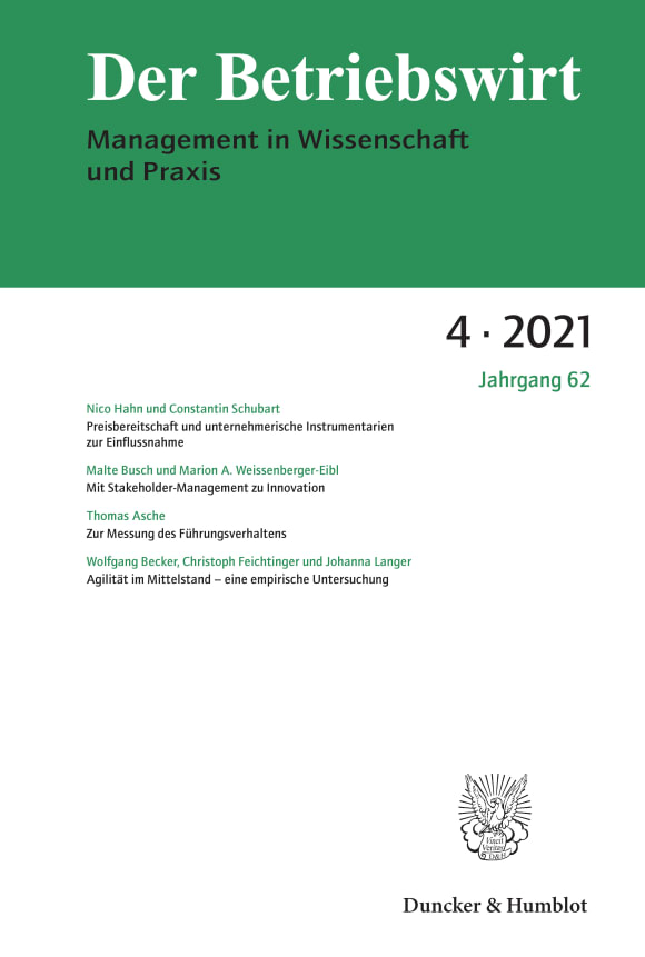 Cover DBW 4/2021