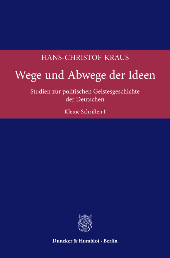 Cover Wege und Abwege der Ideen