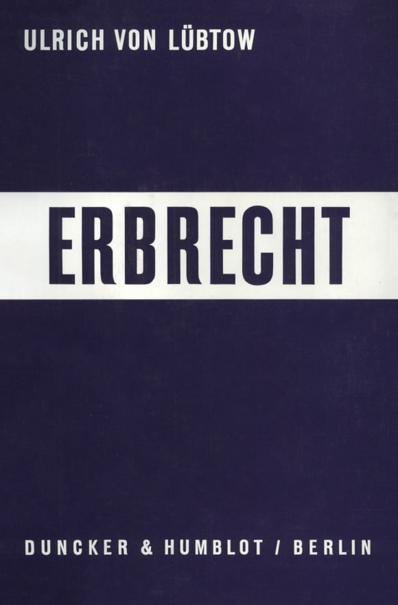 Cover Erbrecht