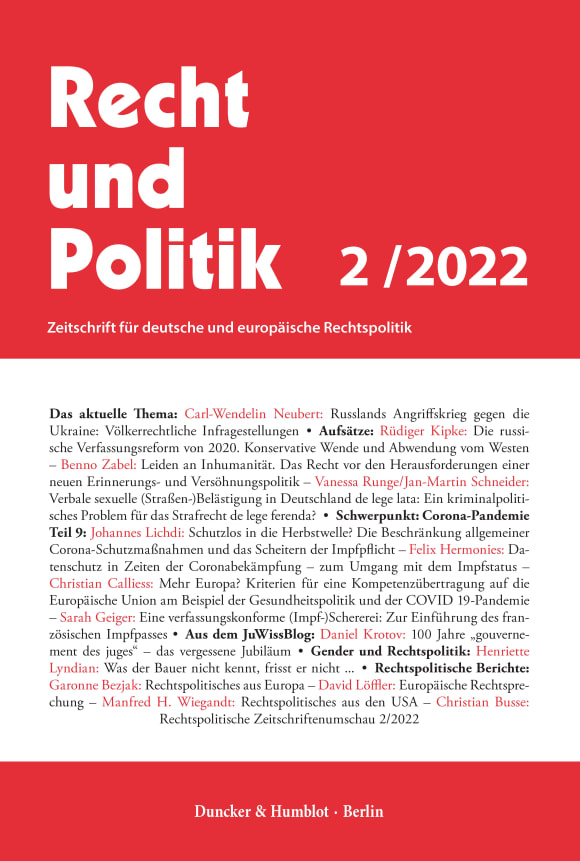 Cover RuP 2/2022