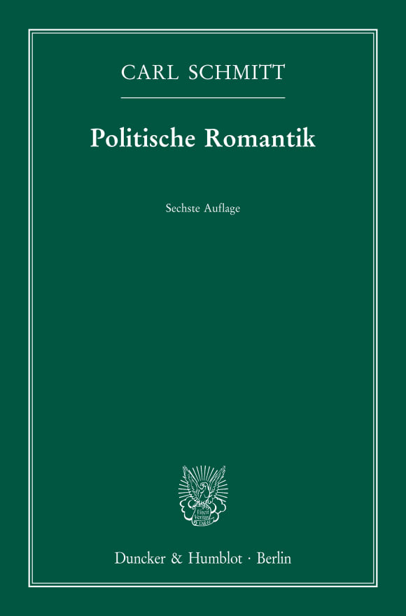 Cover Politische Romantik