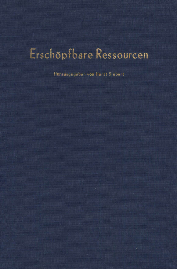 Cover Erschöpfbare Ressourcen