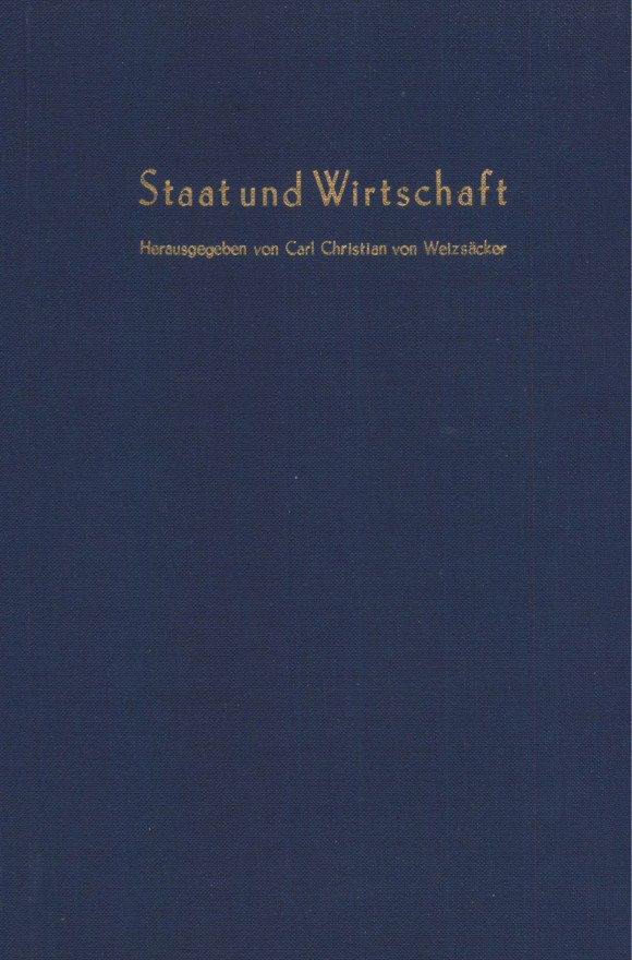 Cover Staat und Wirtschaft