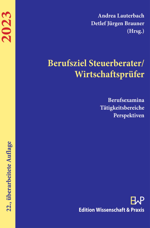 Cover Berufsziel Steuerberater/Wirtschaftsprüfer 2023