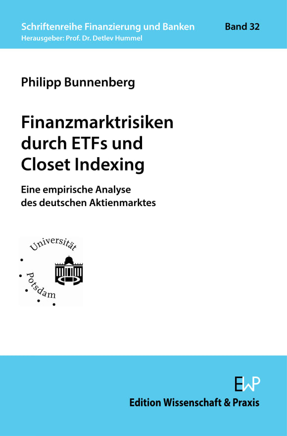 Cover Schriftenreihe Finanzierung und Banken (SFB)