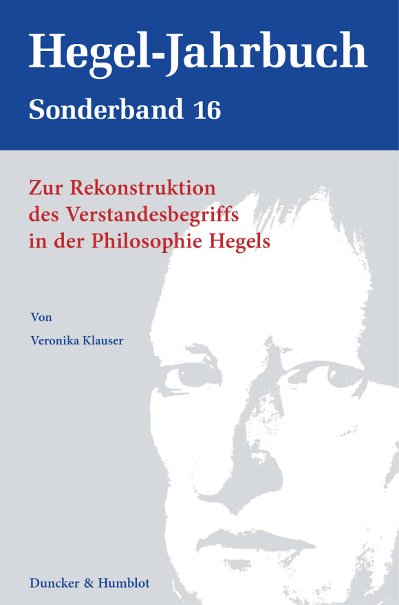 Cover Zur Rekonstruktion des Verstandesbegriffs in der Philosophie Hegels