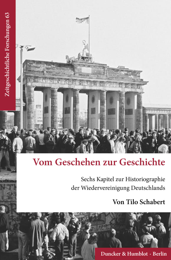 Cover Vom Geschehen zur Geschichte