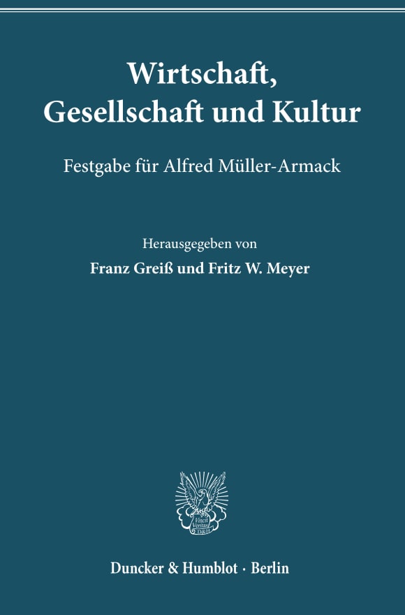 Cover Wirtschaft, Gesellschaft und Kultur