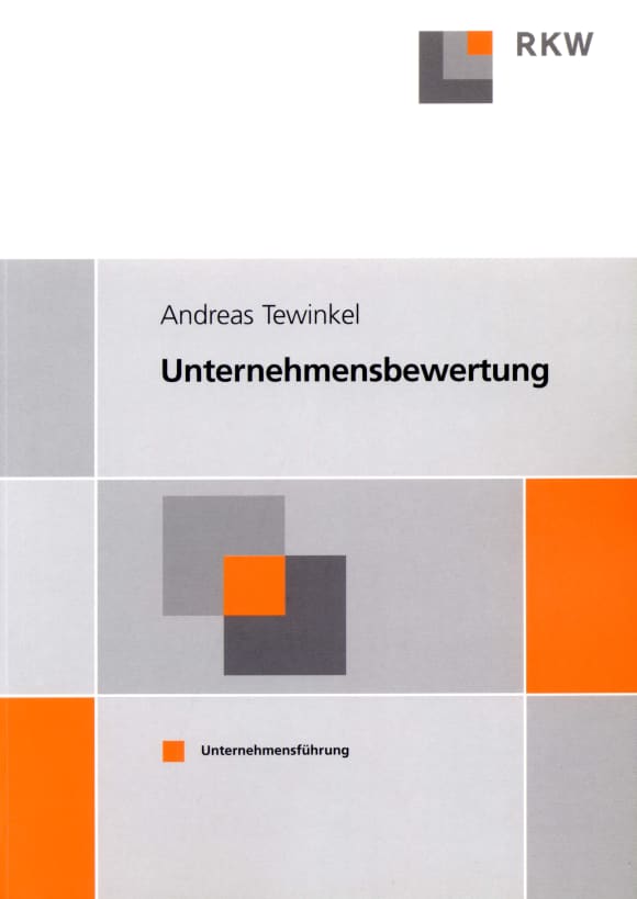 Cover Unternehmensbewertung