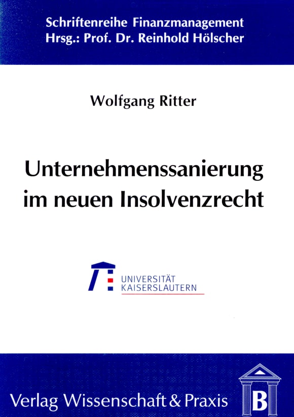 Cover Unternehmenssanierung im neuen Insolvenzrecht