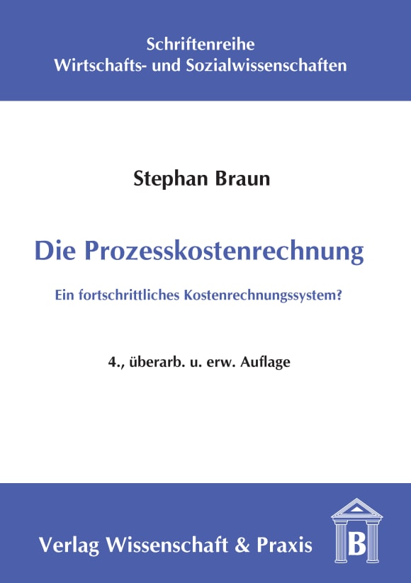 Cover Die Prozesskostenrechnung