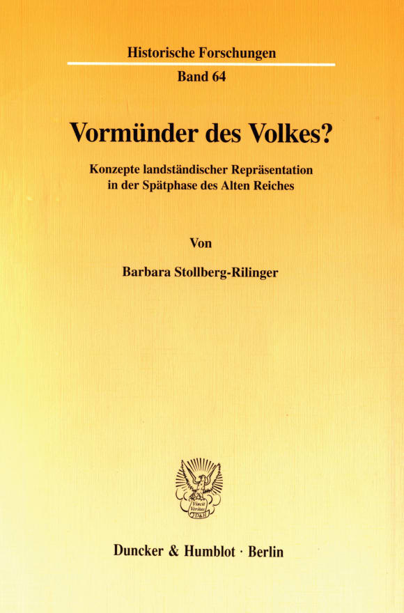 Cover Vormünder des Volkes?