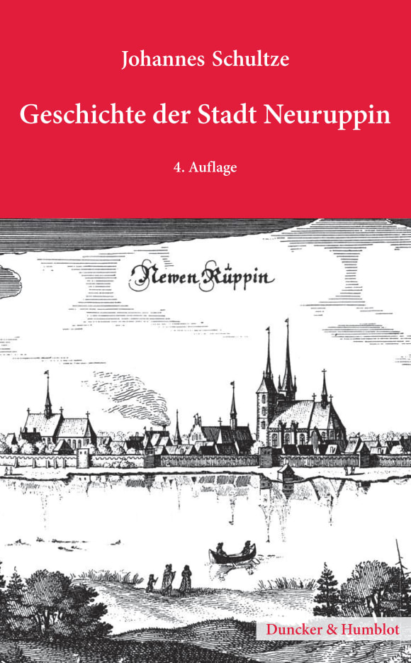 Cover Geschichte der Stadt Neuruppin