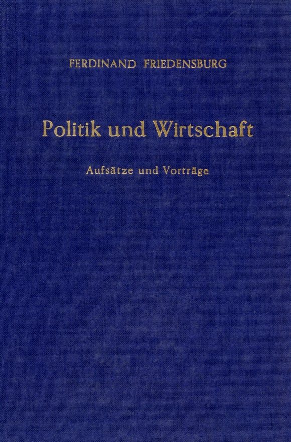 Cover Politik und Wirtschaft