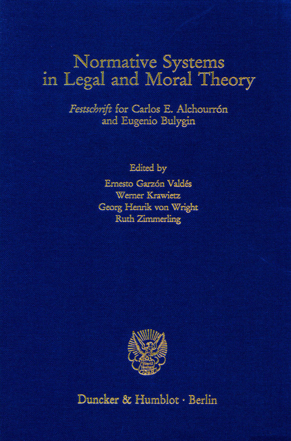 Cover Normative Systems in Legal and Moral Theory