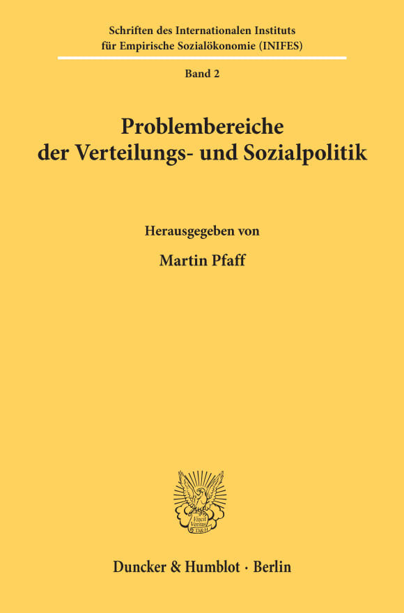 Cover Die Grenzen der Verteilungs- und Sozialpolitik in einer stagnierenden bzw. wachsenden Wirtschaft