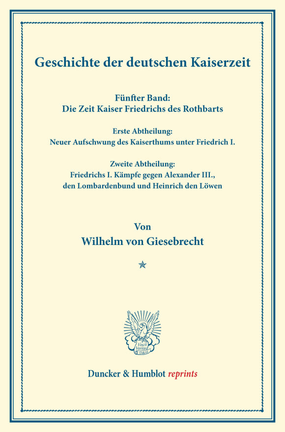 Cover Geschichte der deutschen Kaiserzeit