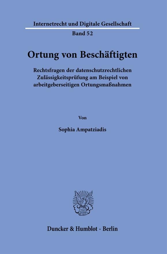 Cover Ortung von Beschäftigten