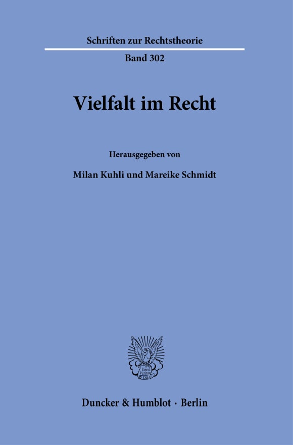 Cover Vielfalt im Recht