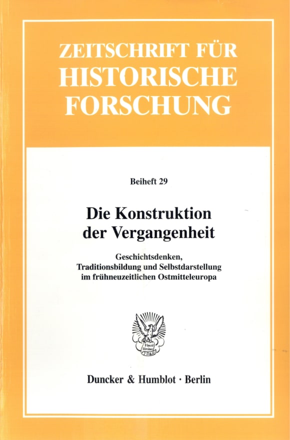 Cover Die Konstruktion der Vergangenheit