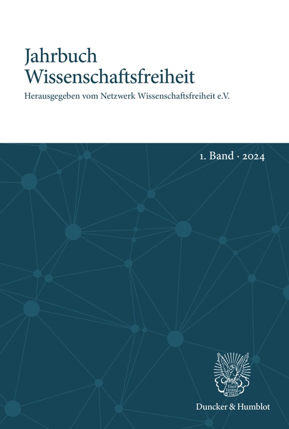 Cover Jahrbuch Wissenschaftsfreiheit