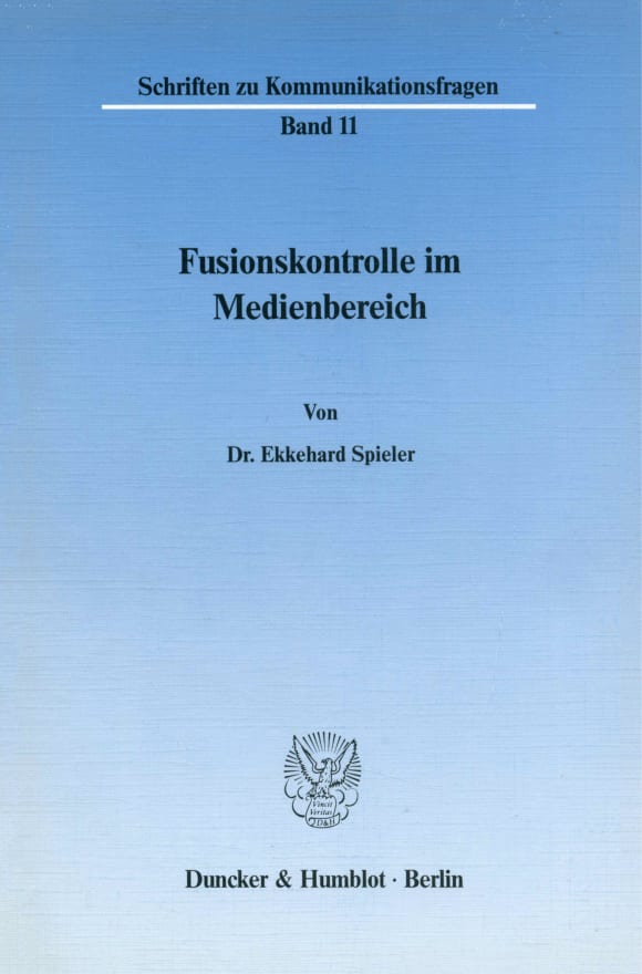 Cover Fusionskontrolle im Medienbereich