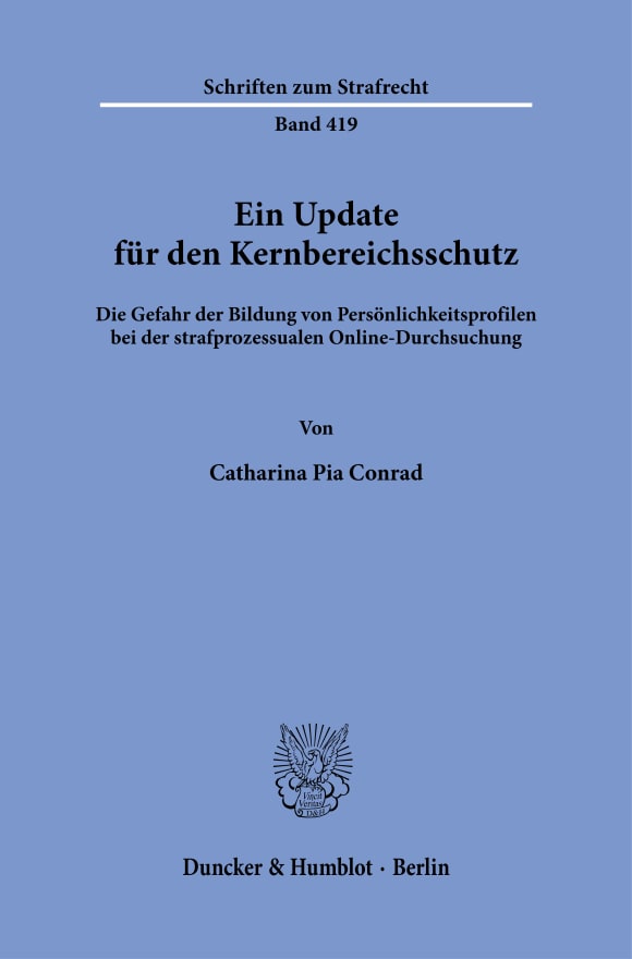 Cover Ein Update für den Kernbereichsschutz