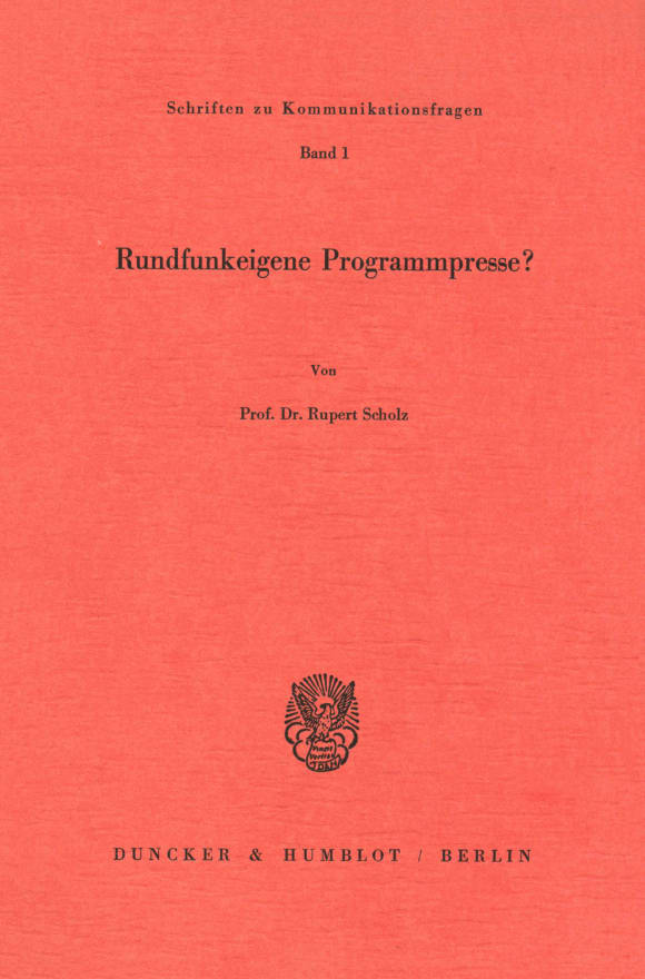 Cover Rundfunkeigene Programmpresse?