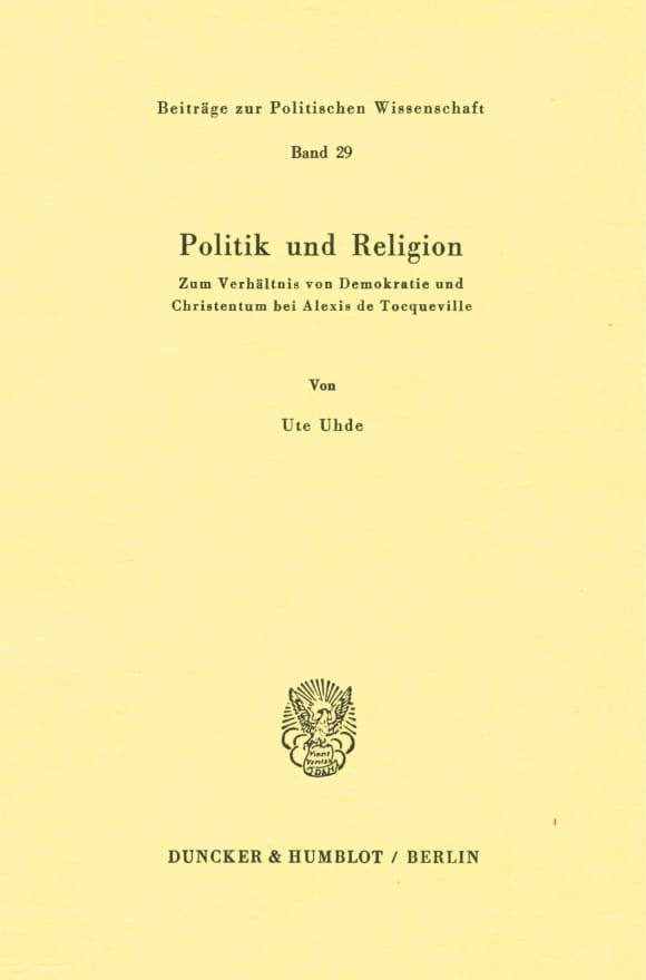 Cover Politik und Religion