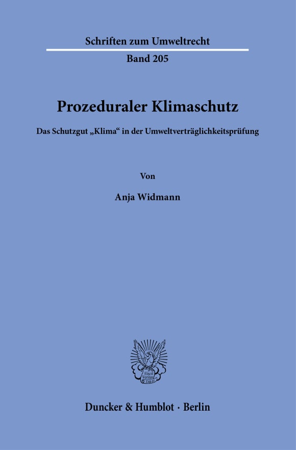 Cover Prozeduraler Klimaschutz