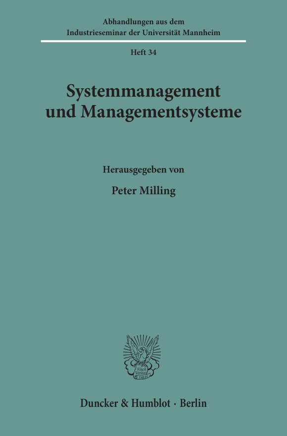 Cover Systemmanagement und Managementsysteme