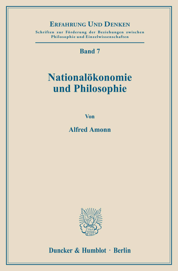 Cover Nationalökonomie und Philosophie