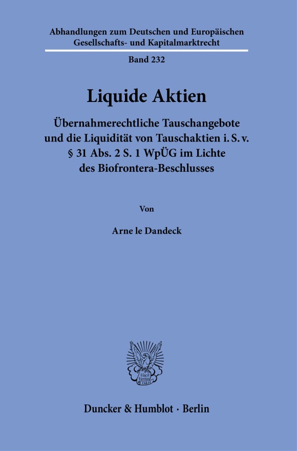 Cover Liquide Aktien