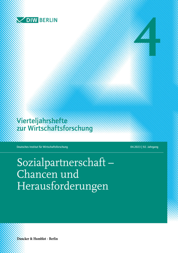 Cover Sozialpartnerschaft – Chancen und Herausforderungen