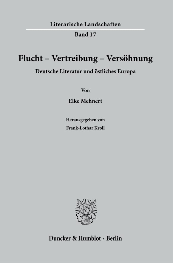 Cover Flucht – Vertreibung – Versöhnung