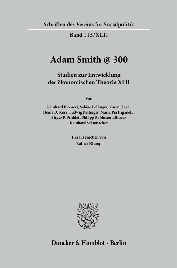 Cover Adam Smith @ 300