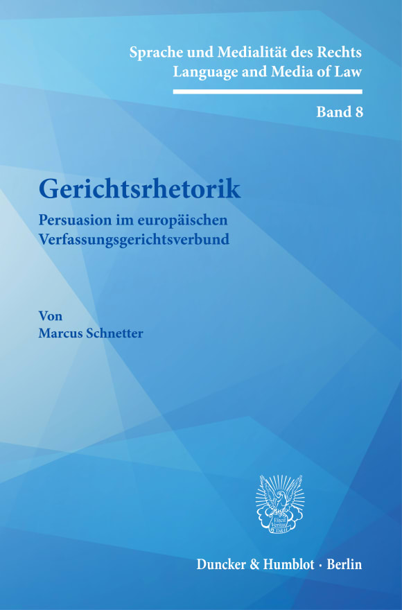 Cover Sprache und Medialität des Rechts / Language and Media of Law (SMR)