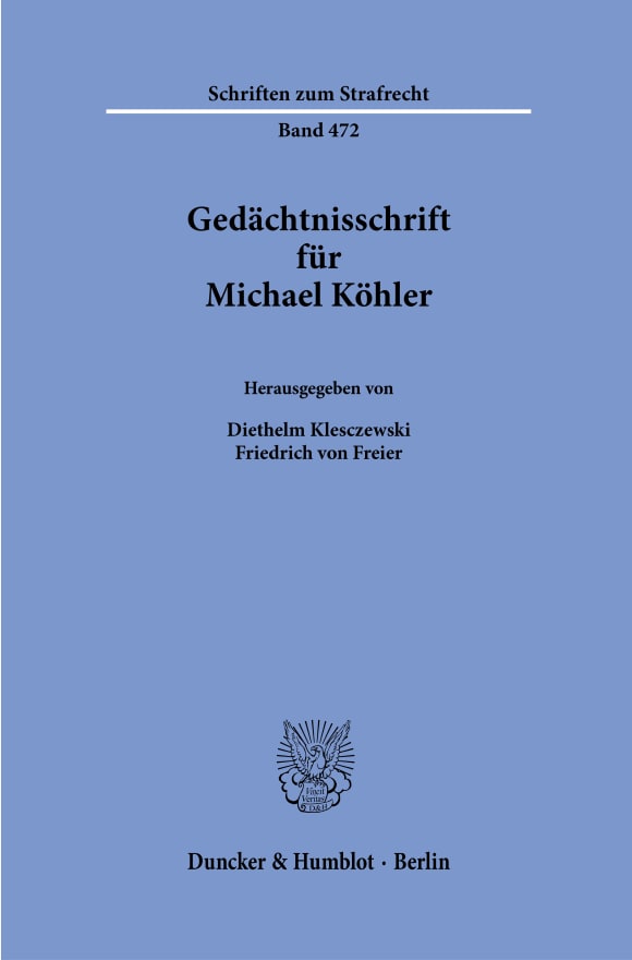 Gesamtverzeichnis | Bücher | Duncker & Humblot