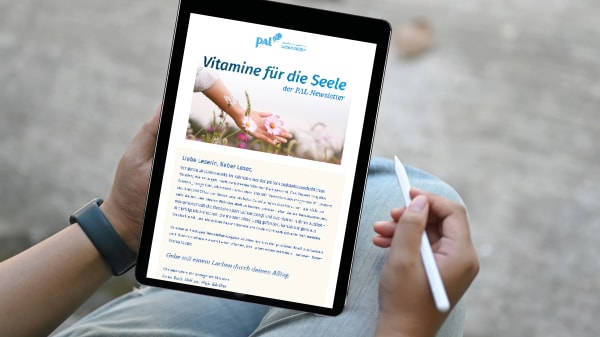 Lass dich regelmäßig informieren mit dem PAL Newsletter