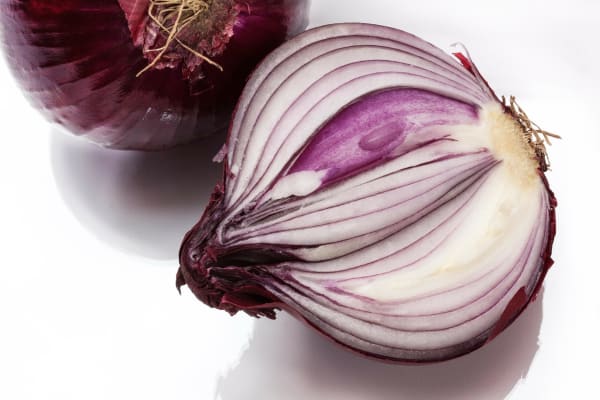 Salmonelleninfektionen durch rote Zwiebeln