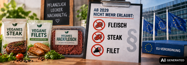 Vegane Lebensmittel: Welche Bezeichnungen sind zukünftig noch erlaubt?