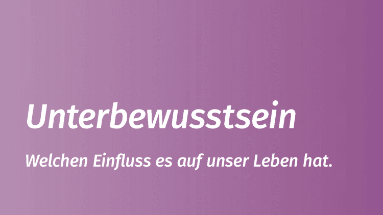 Unterbewusstsein