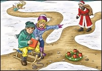 Lesespur Weihnachten | Hase und Igel Verlag
