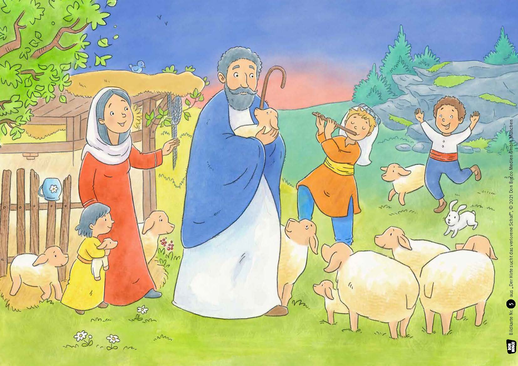 Das Gleichnis Vom Verlorenen Schaf Für Kinder