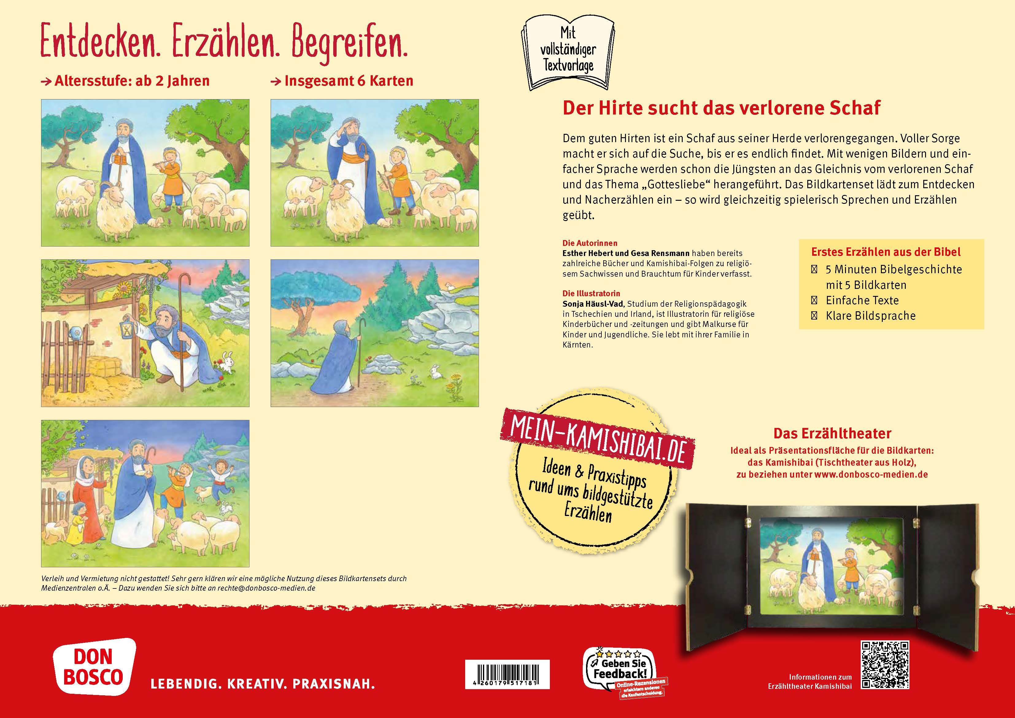Das Gleichnis Vom Verlorenen Schaf Für Kinder www.donbosco-medien.de