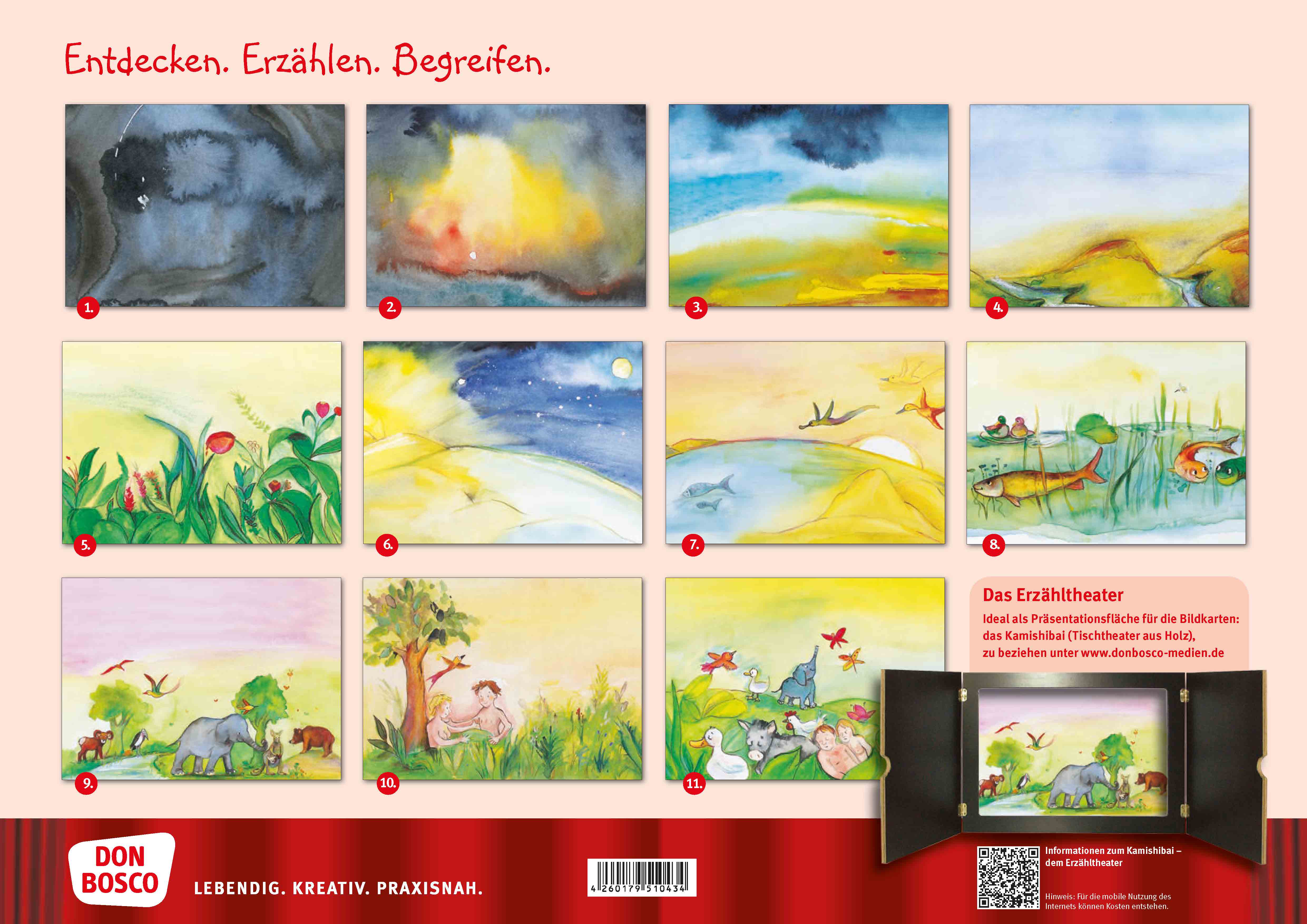 Schöpfungsgeschichte Genesis 1 Und 2 Vergleich Für Kinder www.donbosco-medien.de