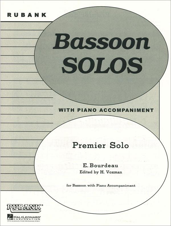 Premier Solo for Bassoon & Piano Eugène Bourdeau Note HL04476934