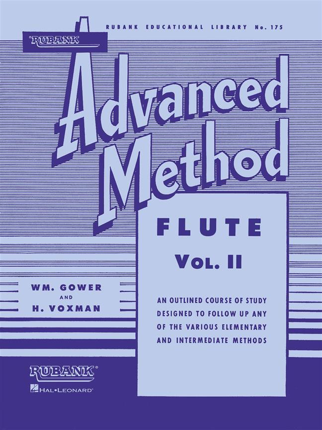 Advanced Method for Flute Vol. 2 | William Gower, Himie Voxman | Noten ...